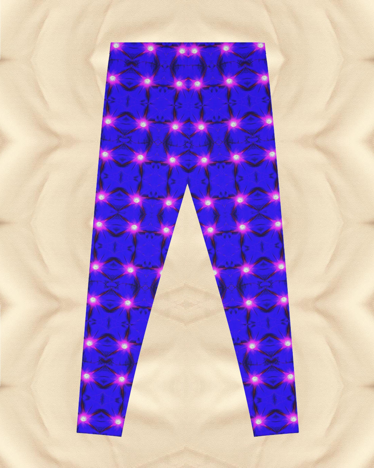 Brightly colored leggings